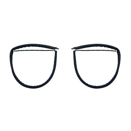 Fairchild Industries 19992016 Ford F250550  Roof Panel Weatherstrip Kit replaces OEM 9C3Z2651223A9C3Z2651222A KF4120